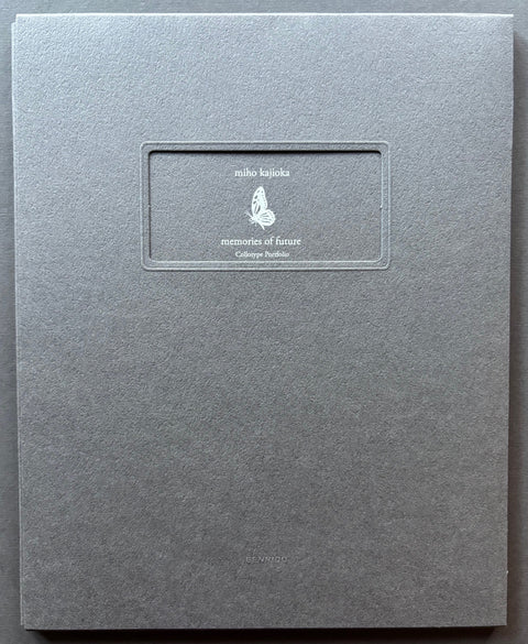 Book titled 'Memories of Future' by Miho Kajioka with a grey cover.