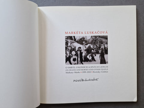 On Death and Horses and Other People - with signed print