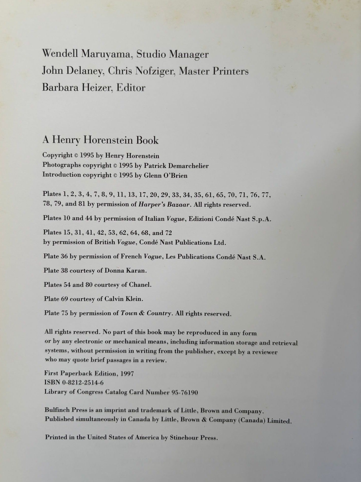 Buy Patrick Demarchelier: Photographs Online – Setanta Books