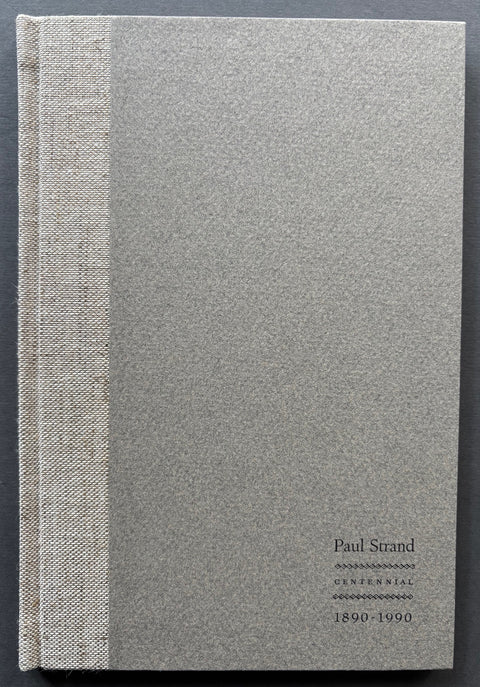Book titled 'Orgeval' by Paul Strand with a grey cover.