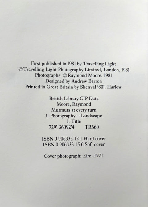 Photographs by Raymond Moore