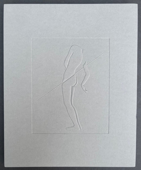Book titled 'Ctrl Shift + J' by Sayuri Ichida with a white cover featuring an embossed image of a naked person.