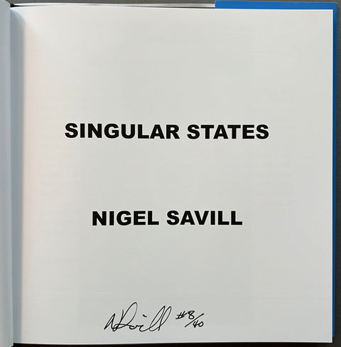 Singular States: Nigel Savill