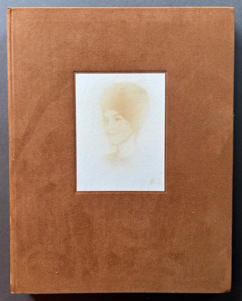 Book titled 'Nicotine' by TR Ericsson with a brown cover including a photograph of the artist's mother.