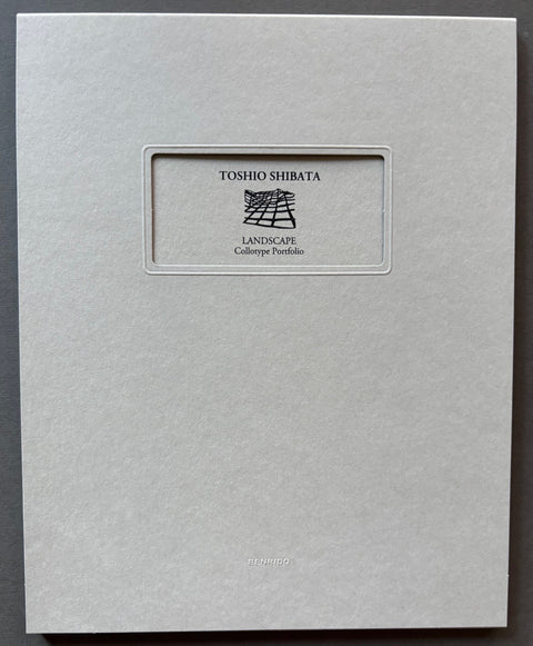 Book titled 'Landscape' by Toshio Shibata with a white cover.