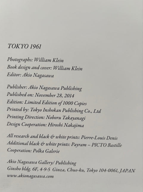 Tokyo 1961