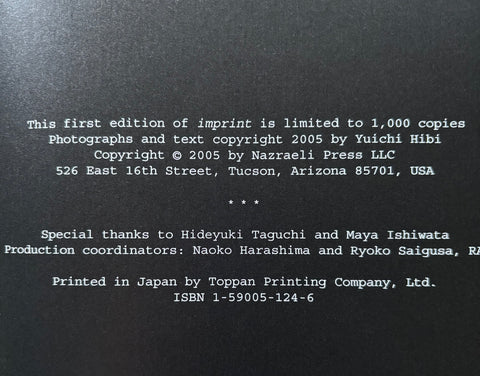 Imprint (Signed Limited Edition)