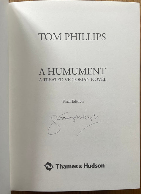 A Humument - Final edition with signed print - Setanta Books