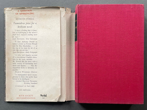 A Question of Upbringing - UK 2nd - Setanta Books
