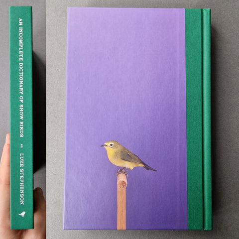 An Incomplete Dictionary of Show Birds .Vol 2 (2 Cover Options) - Setanta Books