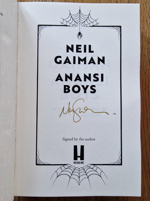 Anansi Boys (Ilustrated Edition) - Setanta Books
