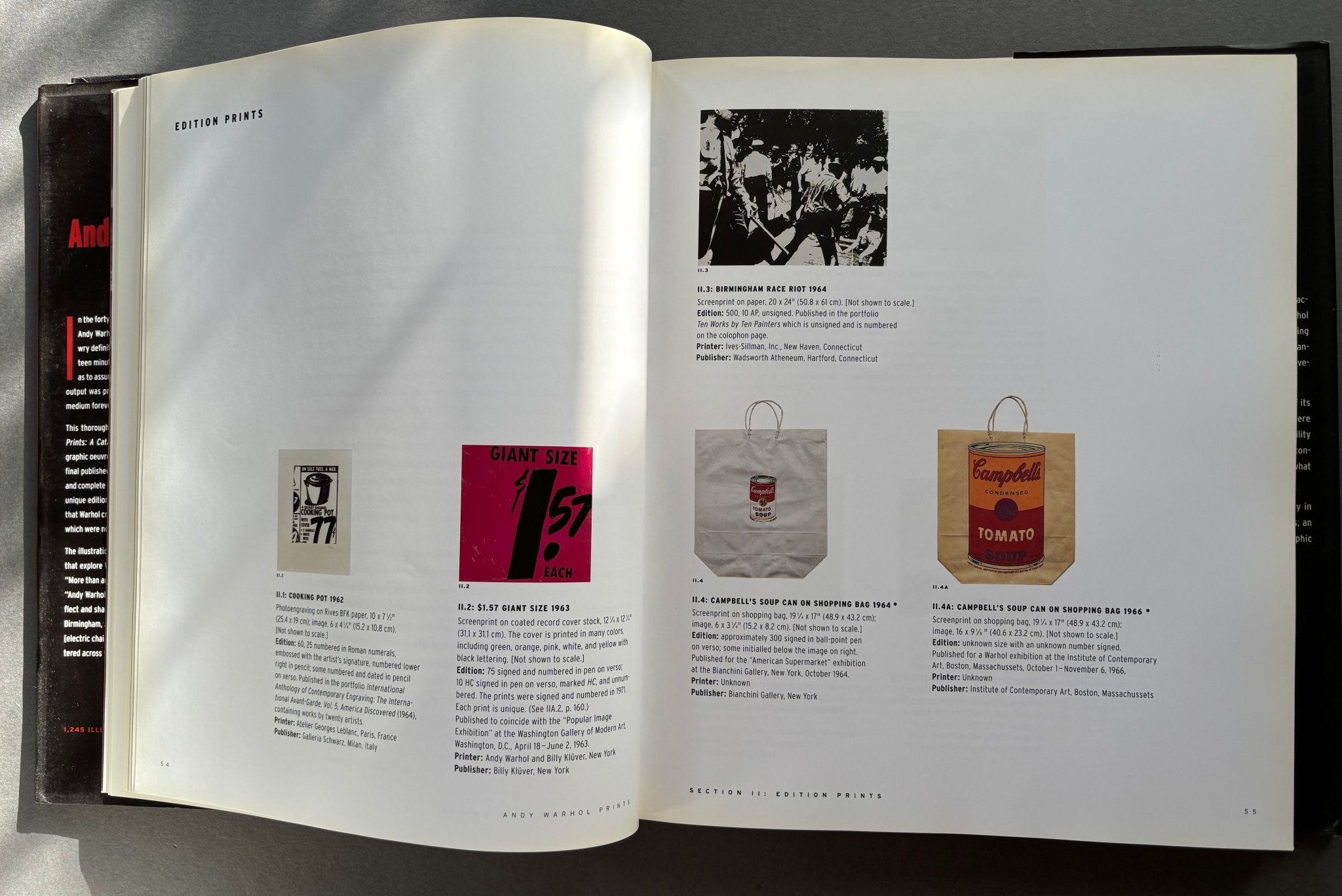 Buy Andy Warhol Prints - A Catalogue Raisonne 1962 -1987 online