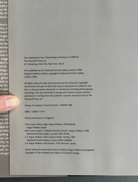 Angus McBean: Portraits - Setanta Books