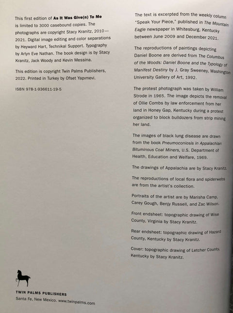 As It Was Give(n) To Me - Setanta Books