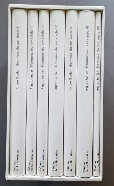 August Sander: Hommes du XXe siècle / People of the 20th Century (Seven - volume Edition) - Setanta Books