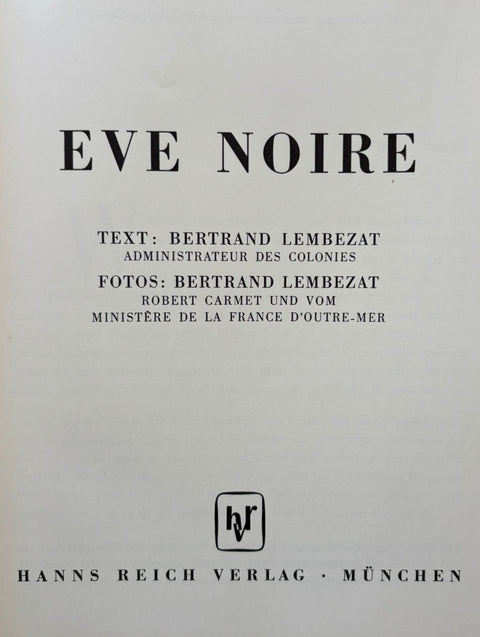 Eve Noire/Black Eve