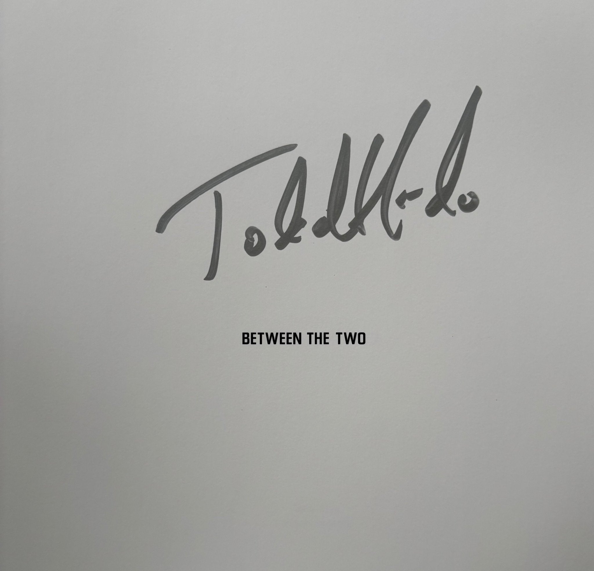 【新品・未開封】Todd Hido『Between the Two』 Todd Hido - BETWEEN THE TWO (The second printing) [USED]