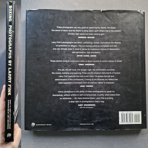 Boxing: Photographs by Larry Fink - Setanta Books