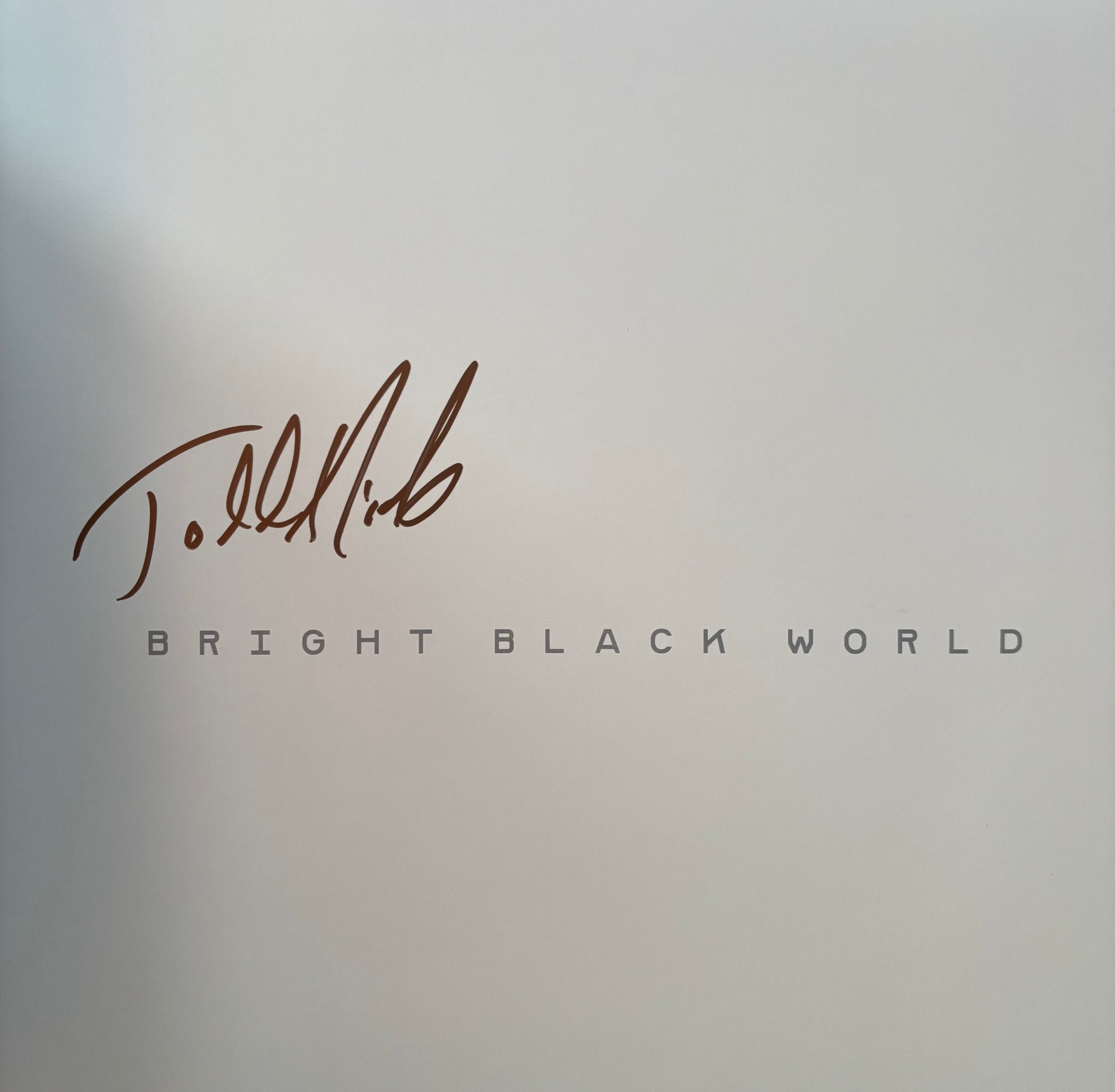 Buy Bright Black World by Todd Hido photography book online
