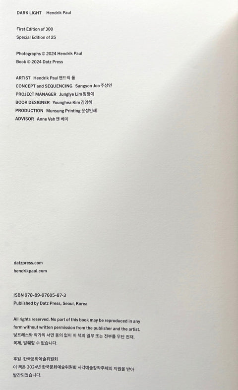 Dark Light - Setanta Books