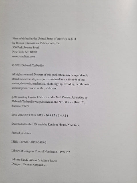 Deborah Turbeville: The Fashion Pictures - Setanta Books