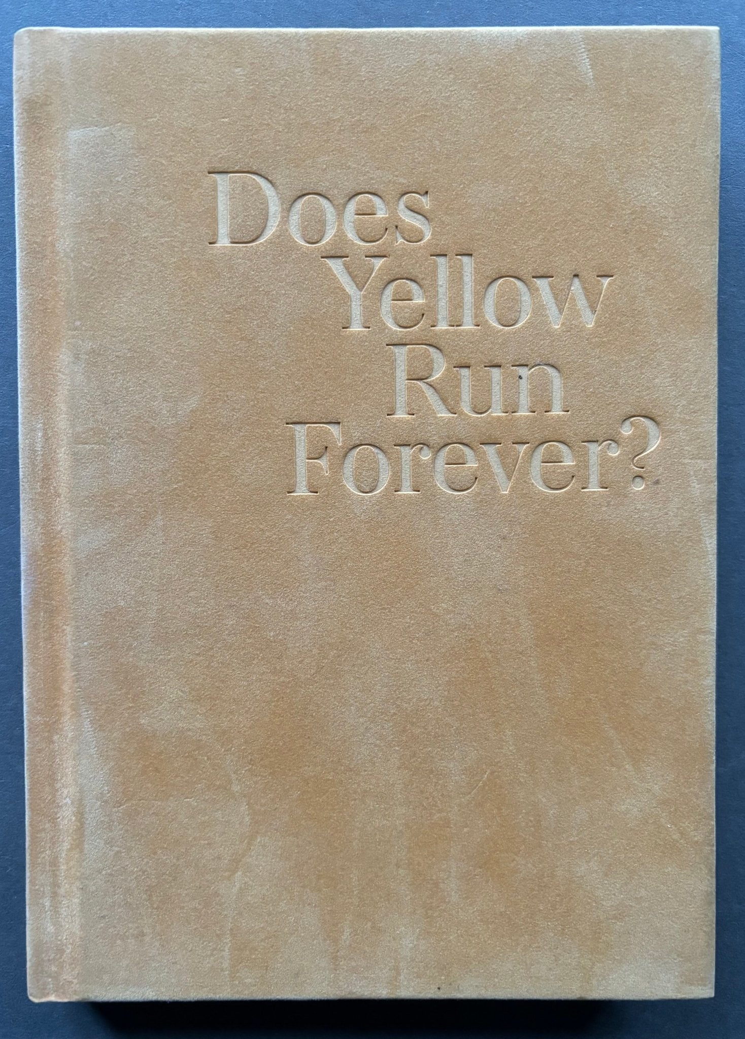 Buy Does Yellow Run Forever signed by Paul Graham online