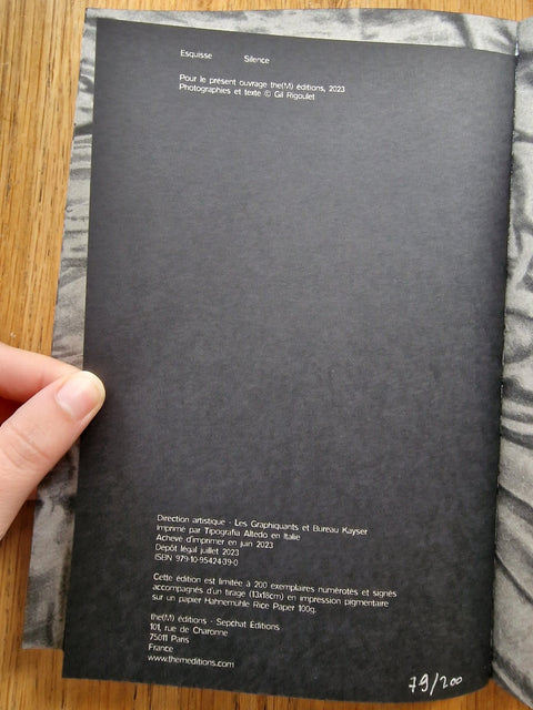 Esquisse Silence - Setanta Books