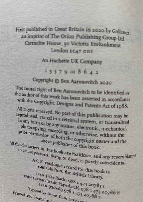 False Value (Rivers of London 8)