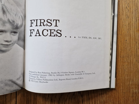 First Faces - Setanta Books