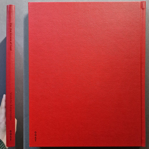 The spine and back cover of For the Grace of God by Vladimir Karamazov.