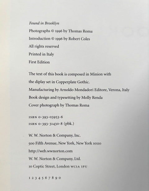 Found in Brooklyn - Setanta Books
