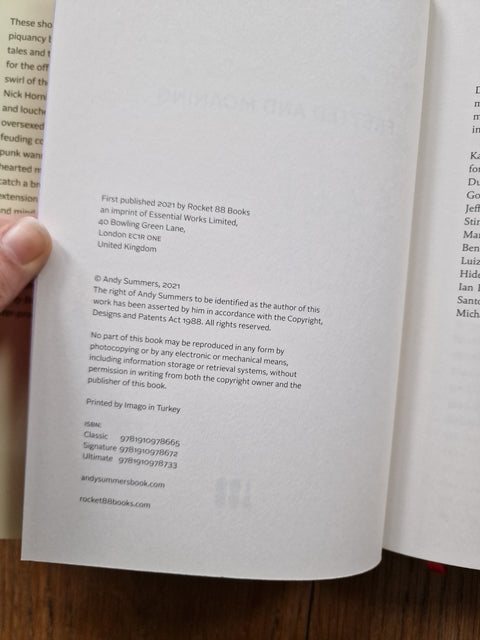 Fretted and Moaning (Signature Edition) - Setanta Books