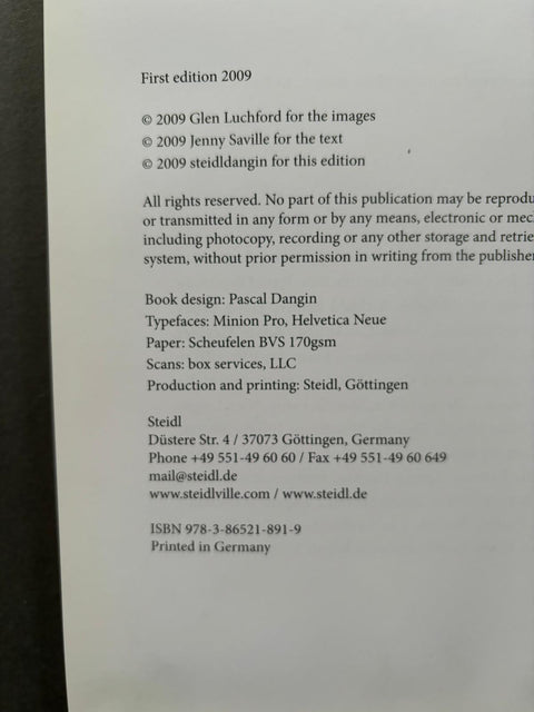 Glen Luchford - Setanta Books