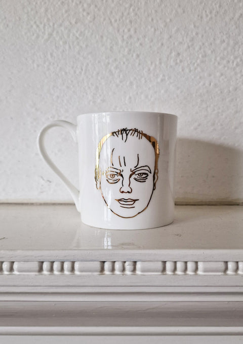 Grayson's Art Club: Chris Whitty is Watching You! Mug - Setanta Books