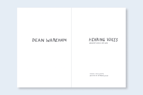 Hearing Voices - Setanta Books