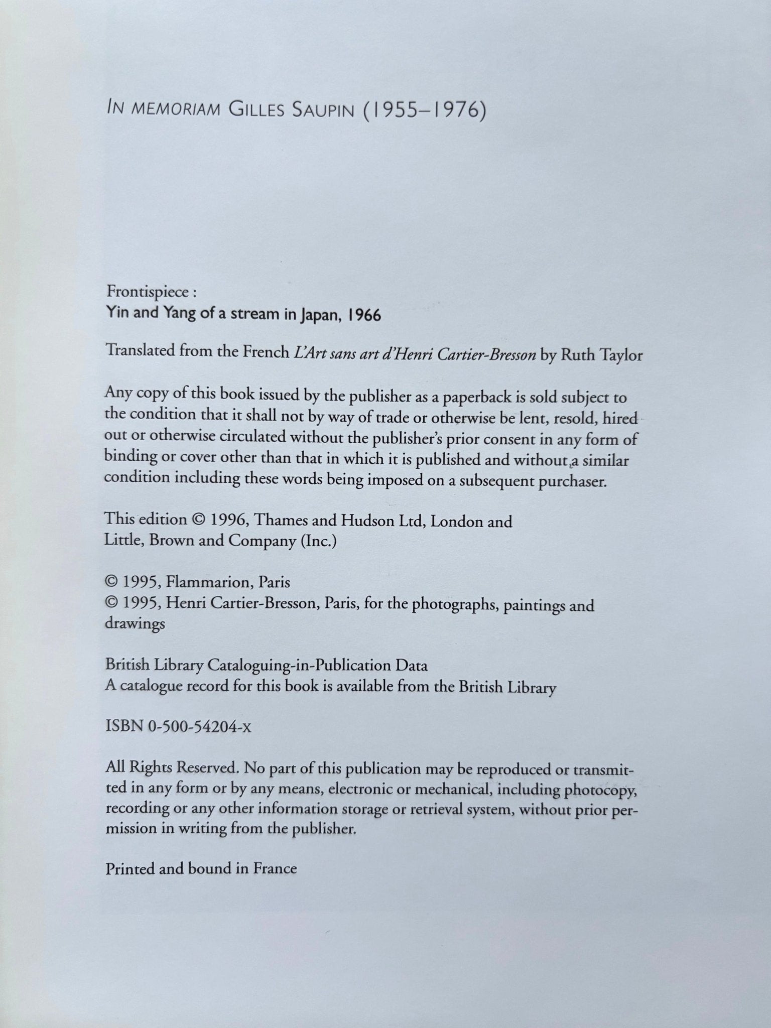 アート・デザイン・音楽 Henri Cartier-Bresson and the Artless Ar HENRI CARTIER-BRESSON / AND THE ARTLESS ART - books used and new