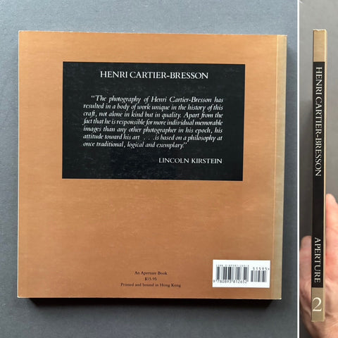 Henri Cartier - Bresson: Aperture Masters of Photography - Number 2 - Setanta Books