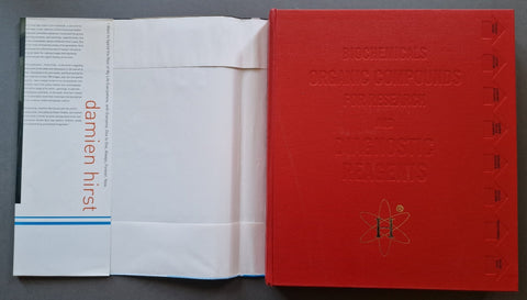 Red hardcover book 