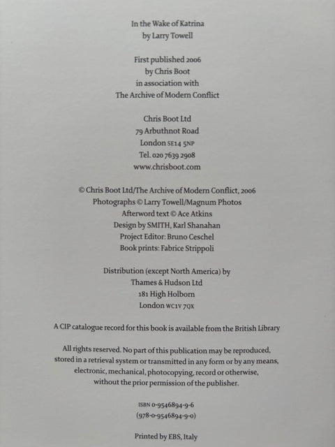 In The Wake of Katrina - Setanta Books