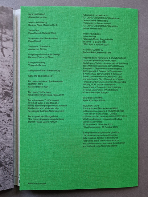 Index Naturae Revisited - AAVV - Setanta Books