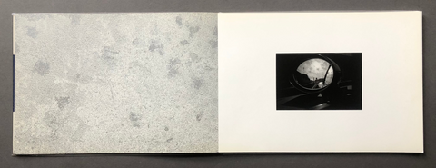 Artistic abstract design with geometric shapes on a gray background