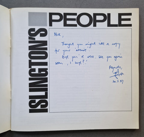 Islington's People: Changes in Our Working Lives - Setanta Books