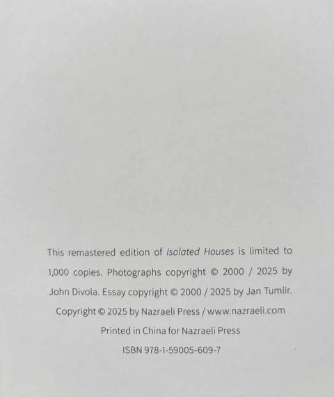 John Divola Box Set - Isolated Houses & Dogs chasing My Car in the Desert - Setanta Books