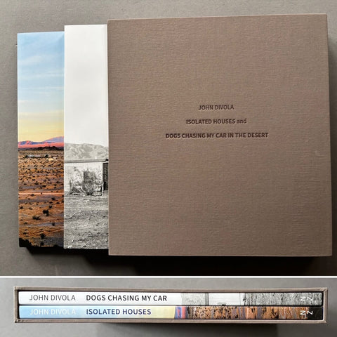 John Divola Box Set - Isolated Houses & Dogs chasing My Car in the Desert - Setanta Books