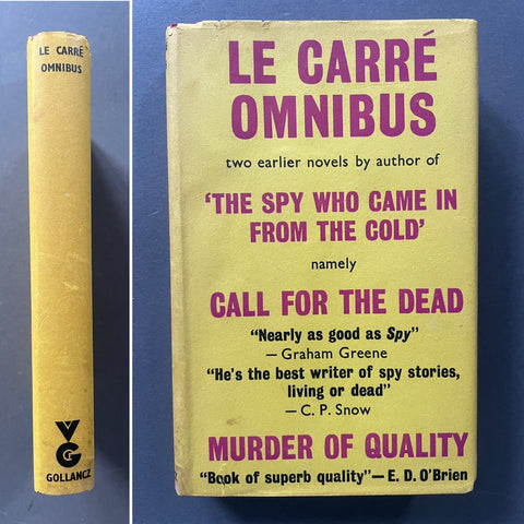 Le Carre Omnibus - Call for the Dead - A Murder of Quality - Setanta Books