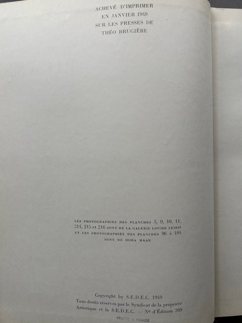 Les Sculptures de Picasso - Setanta Books