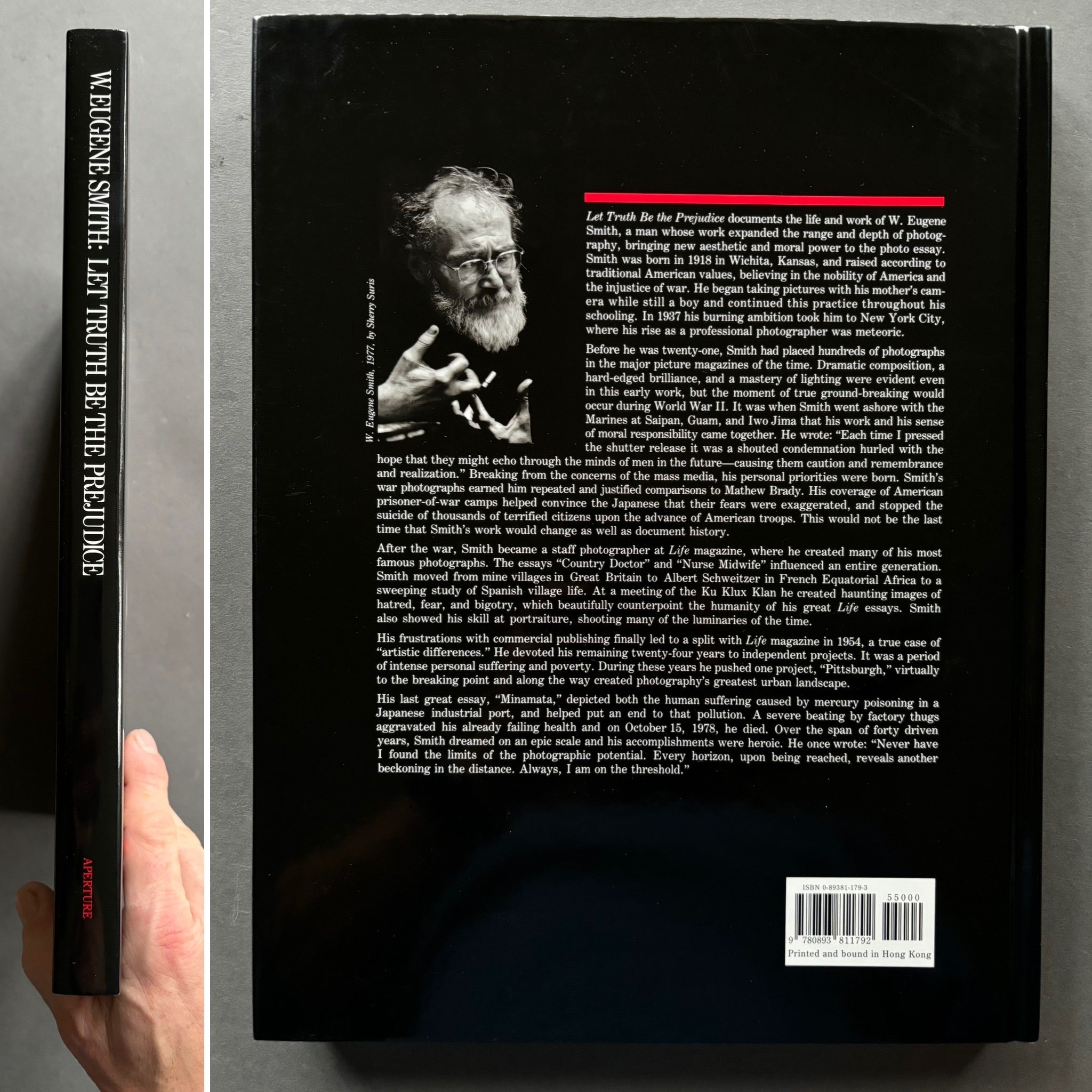Buy Let Truth Be The Prejudice by W Eugene Smith photography book