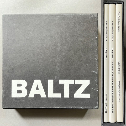 Lewis Baltz - The Tract Houses - The Prototype Works - The New Industrial Parks near Irvine - Setanta Books
