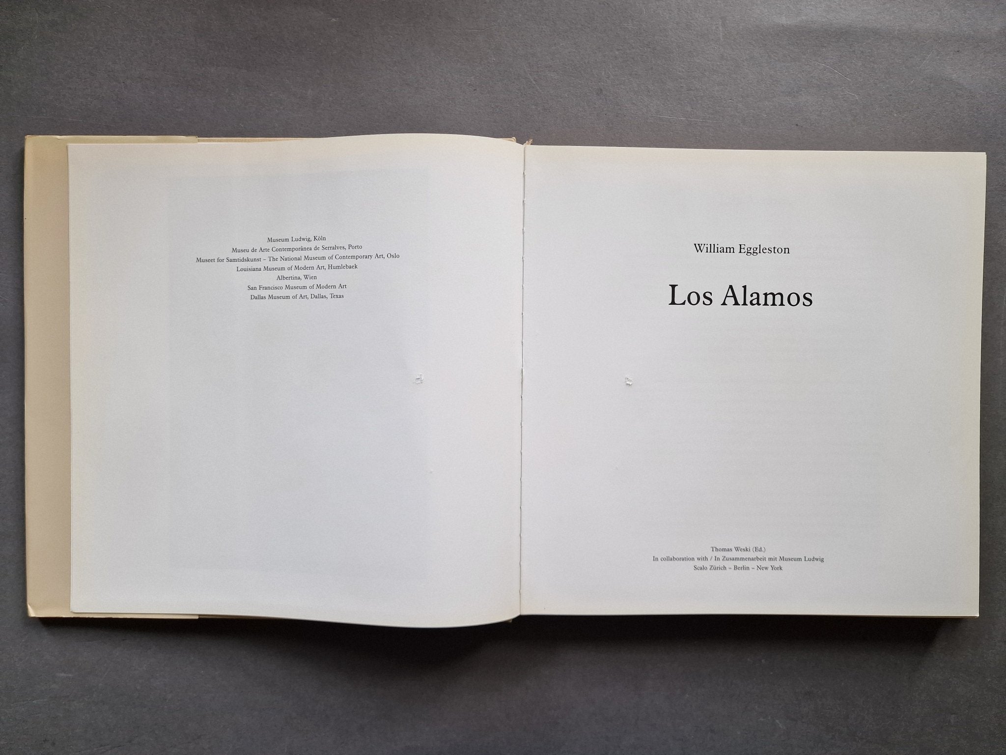 Buy Los Alamos by William Eggleston Online – Setanta Books