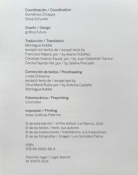 Luis Gonzales Palma - Setanta Books